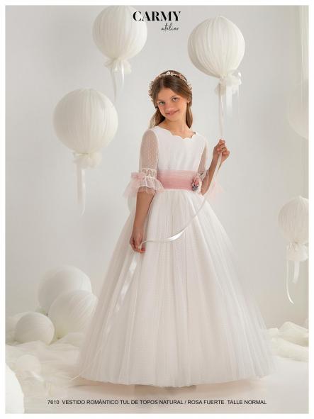 Vestido de comunión CARMY 2027 modelo 7610 [5]