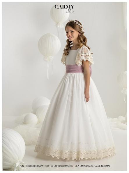 Vestido de comunión CARMY 2027 modelo 7612 [0]