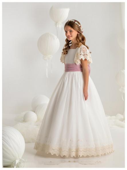 Vestido de comunión CARMY 2027 modelo 7612