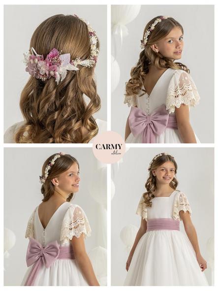 Vestido de comunión CARMY 2027 modelo 7612 [1]