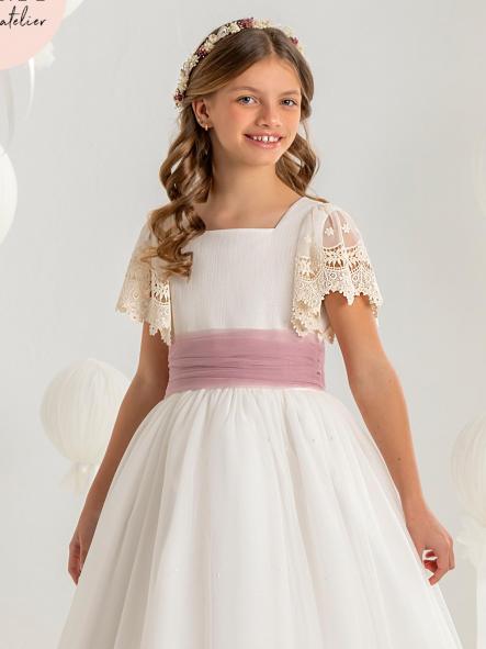 Vestido de comunión CARMY 2027 modelo 7612 [1]
