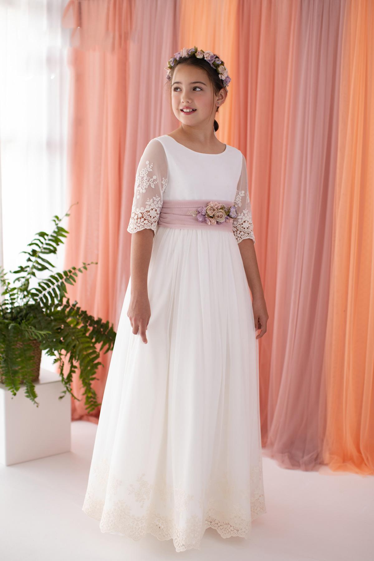 Vestido de comunión NISERET 2027 modelo 5822