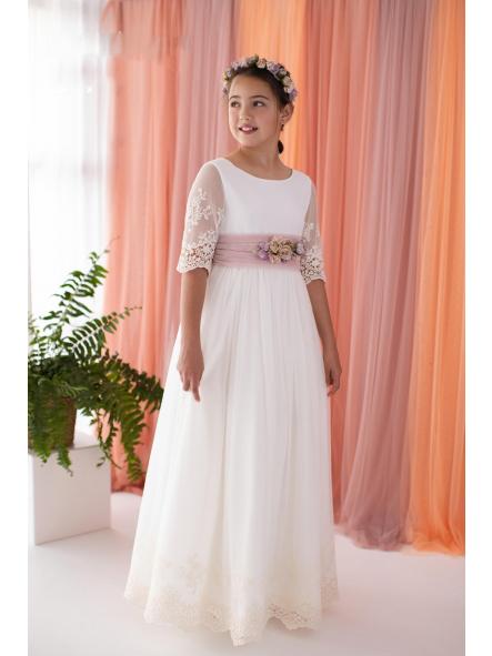 Vestido de comunión NISERET 2027 modelo 5822