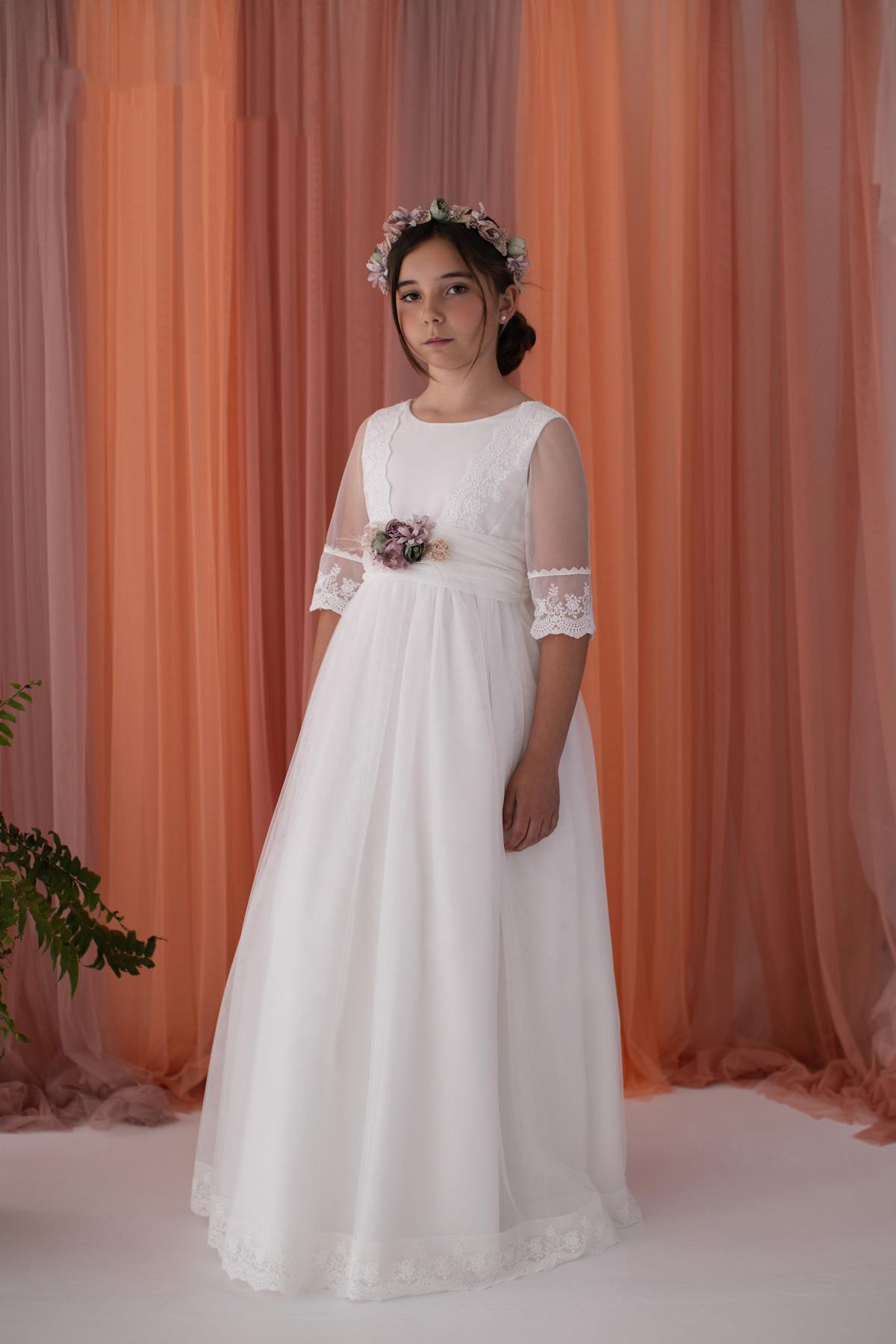Vestido de comunión NISERET 2027 modelo 5827