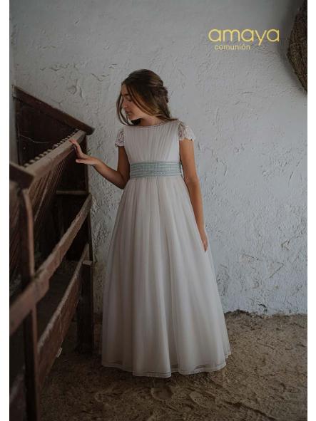 Vestido de Comunión 2027 Amaya modelo 657003MC [0]