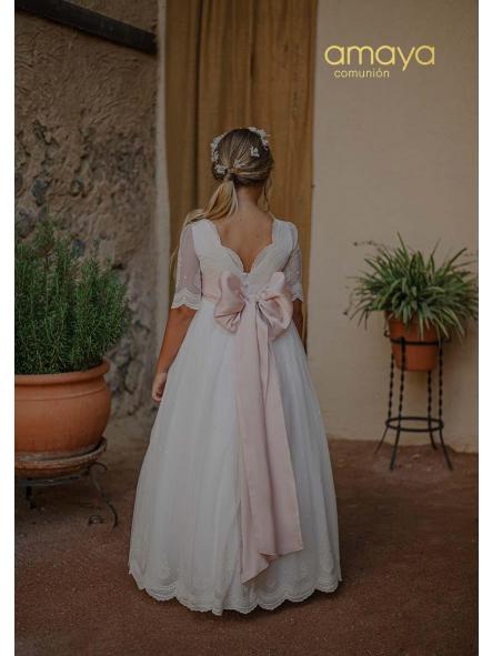 Vestido de Comunión 2027 Amaya modelo 657012MD [1]