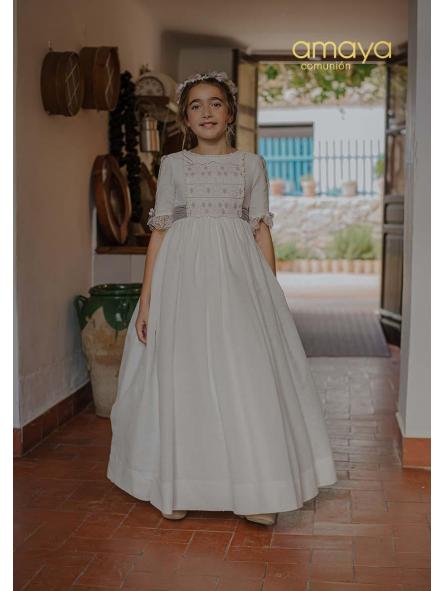 Vestido de Comunión 2027 Amaya modelo 657018MD