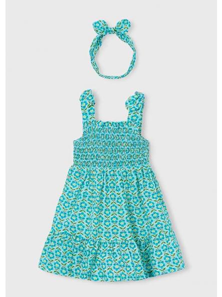 Vestido playero de niña MAYORAL con didema 26-03942-053 [2]