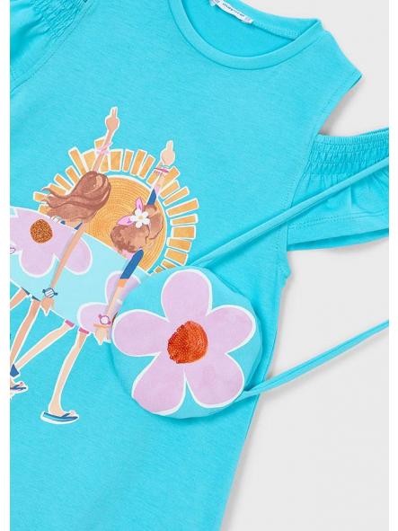 Vestido playero de niña MAYORAL con bolsito 26-03941-011 [5]