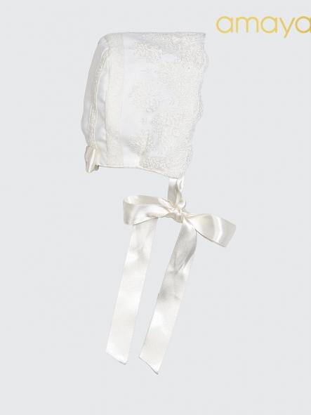 Vestido de bautizo bebe niña AMAYA houte cotton [3]