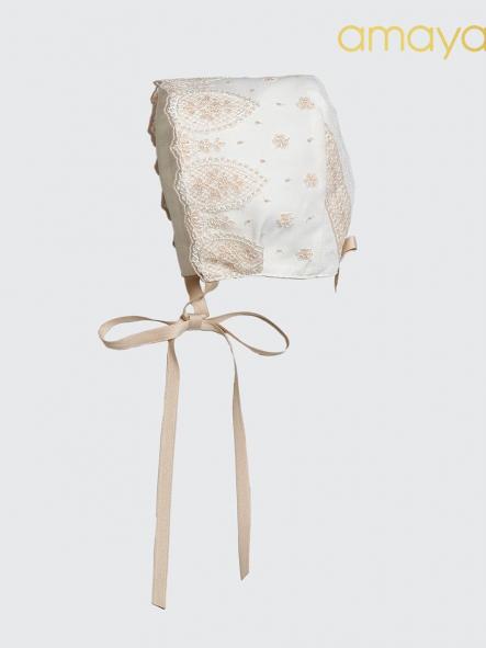 Vestido de bautizo bebe niña AMAYA huve [6]