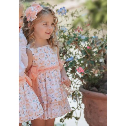 Vestido de vestir de tirantes para niña MIRANDA estampado flores 229V [1]