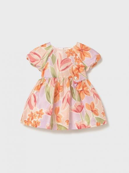 Vestido manga corta bebe niña MAYORAL estampado 26-01909-077 [2]