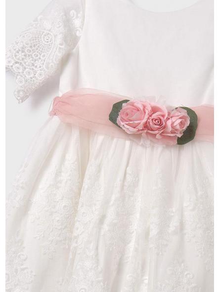 Vestido de ceremonia niña ABEL Y LULA guipur bordado 5080 [4]