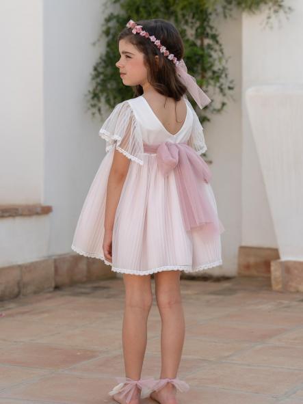 Vestido de Ceremonia y Arras niña EVA MARTINEZ ARTESANIA modelo 40512 [1]