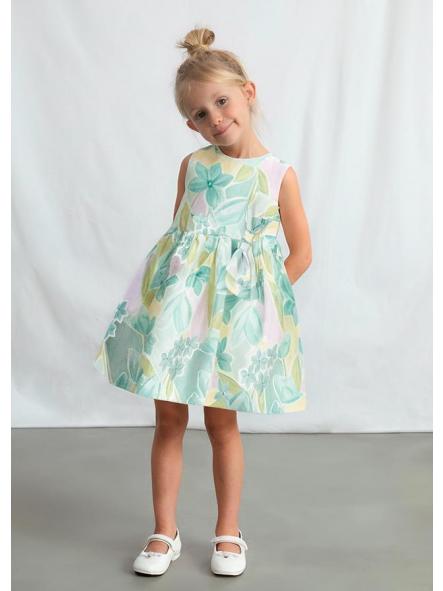 Vestido tirantes de niña MAYORAL estampado lino 26-03913-078 [0]