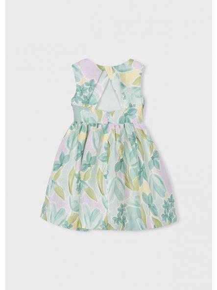 Vestido tirantes de niña MAYORAL estampado lino 26-03913-078 [2]