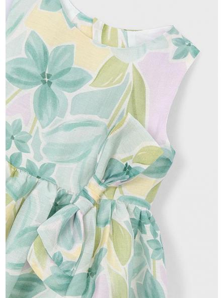 Vestido tirantes de niña MAYORAL estampado lino 26-03913-078 [3]