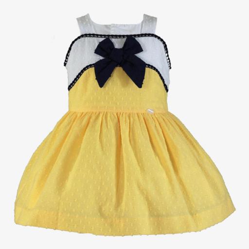 Vestido de vestir de tirantes para niña MIRANDA plumeti 241V [1]