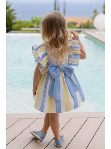 Vestido de niña de tirantes MIRANDA modelo 238-V [1]