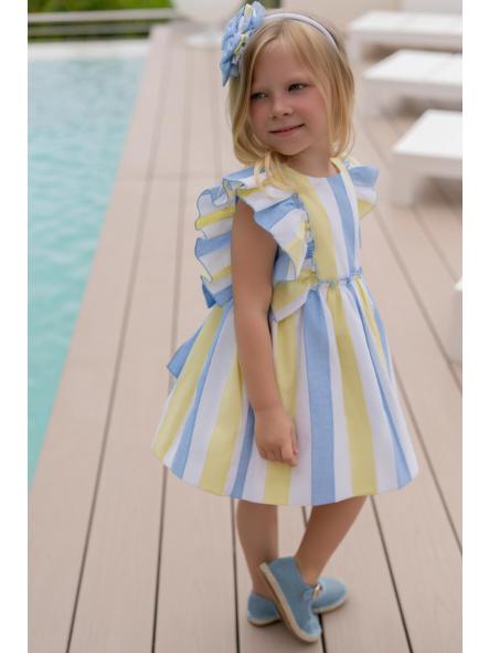 Vestido de niña de tirantes MIRANDA modelo 238-V [4]