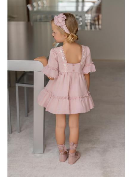 Vestido niña de media manga MIRANDA modelo 240-V [3]