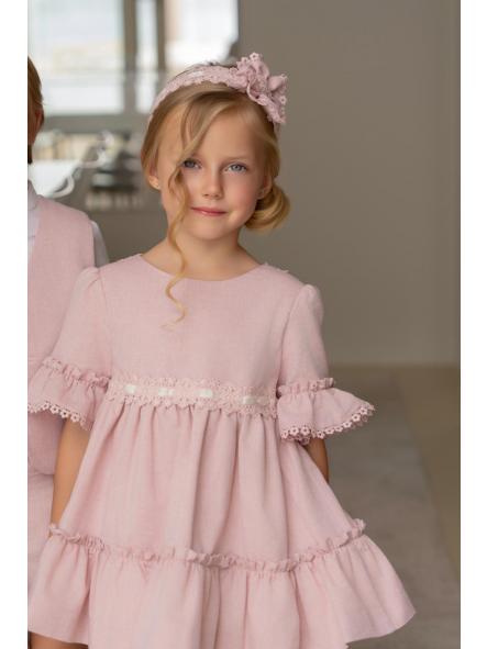 Vestido niña de media manga MIRANDA modelo 240-V [4]