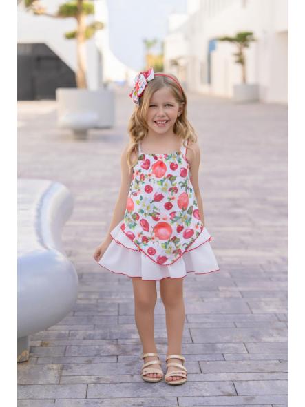 Vestido niña de tirantes MIRANDA modelo 600-V [6]