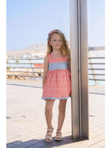 Vestido niña de tirantes MIRANDA modelo 605-V [2]