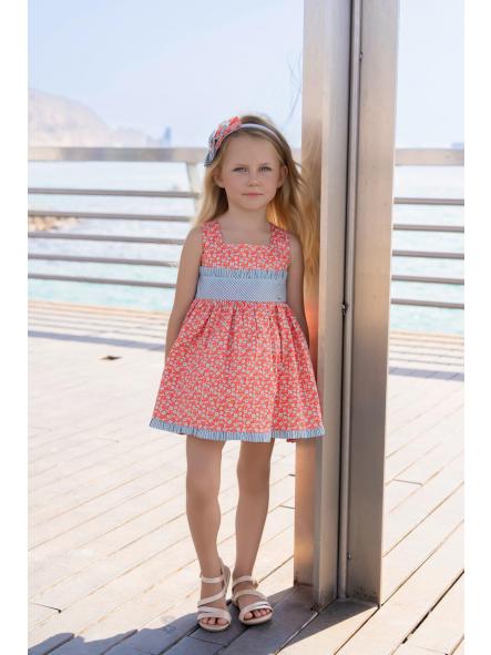 Vestido niña de tirantes MIRANDA modelo 605-V [3]