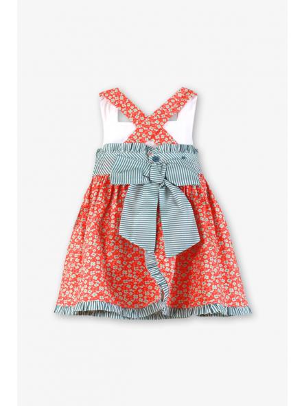 Vestido niña de tirantes MIRANDA modelo 605-V [5]