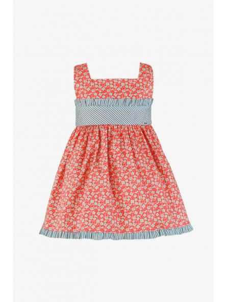 Vestido niña de tirantes MIRANDA modelo 605-V [4]