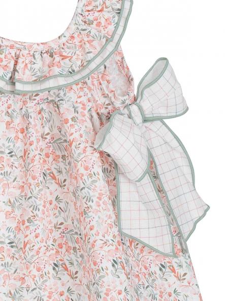 Vestido de tirantes bebe niña CALAMARO modelo 21325 Mumbai [2]