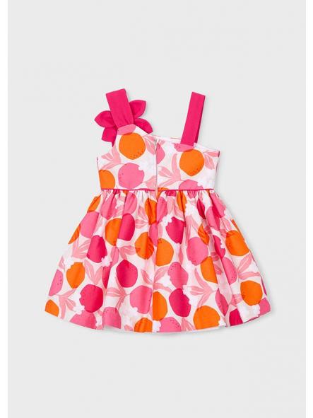 Vestido tirantes de niña MAYORAL asimétrico 26-03924-090 [2]