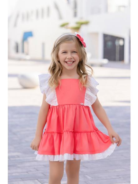 Vestido niña de tirantes MIRANDA modelo 609-V
