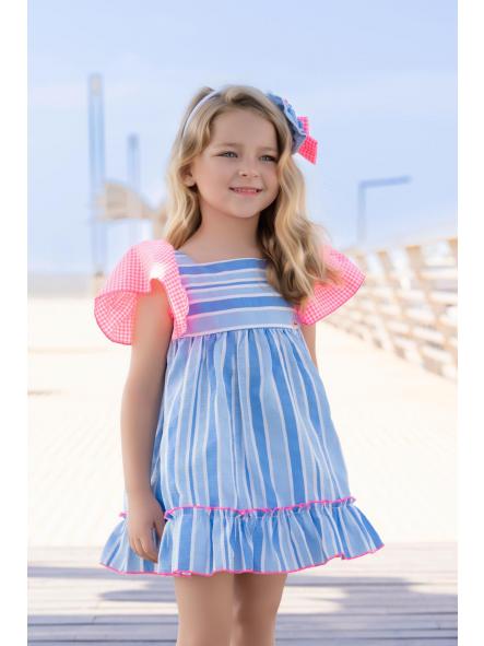 Vestido de niña de tirantes MIRANDA modelo 617-V [0]