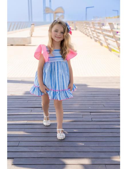 Vestido de niña de tirantes MIRANDA modelo 617-V [2]