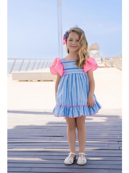 Vestido de niña de tirantes MIRANDA modelo 617-V [4]