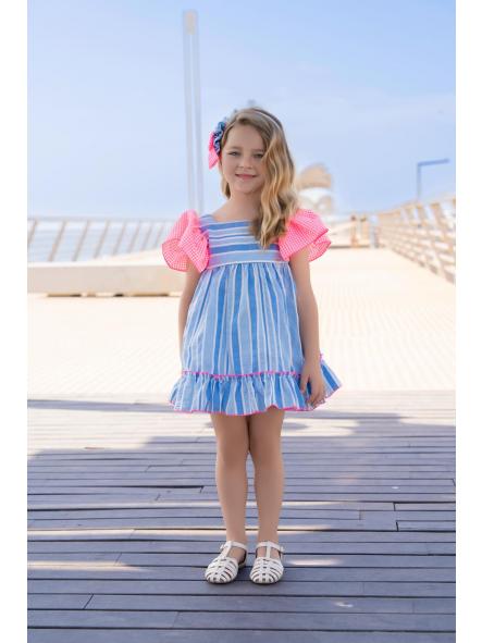 Vestido de niña de tirantes MIRANDA modelo 617-V [5]