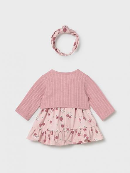 Vestido bebe niña MAYORAL newborn tres piezas 26-01821-003 [1]