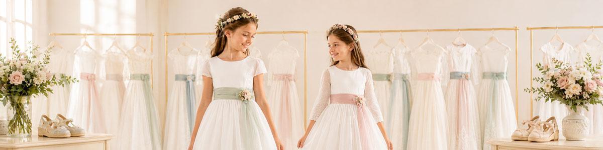 vestidos de comunión para niña