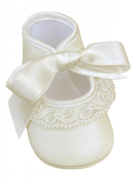 Zapatito para bautizo CUQUITOS de niña ceremonia 7025