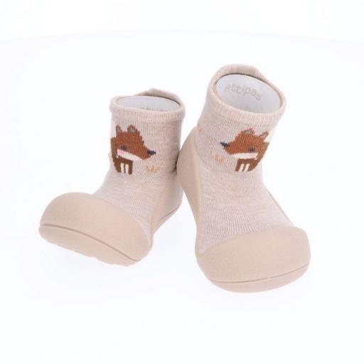 Zapato bebe ATTIPAS beige fox [3]