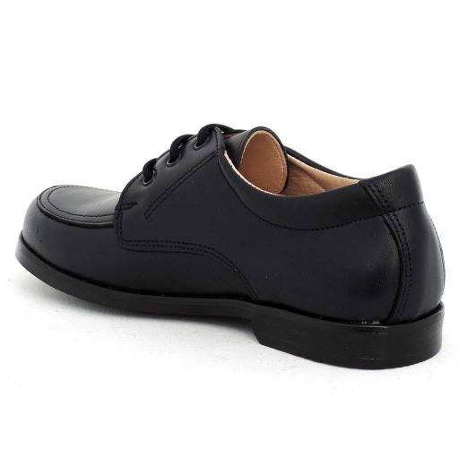 Zapatos de Comunión para niño YOWAS el piel marino costura [2]