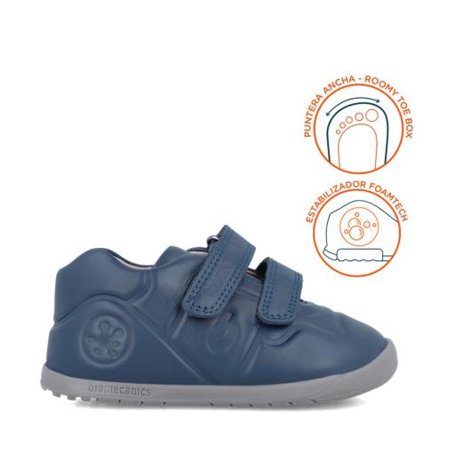 Deportiva para bebe niño BIOMECANICS respetuso piel marino [3]