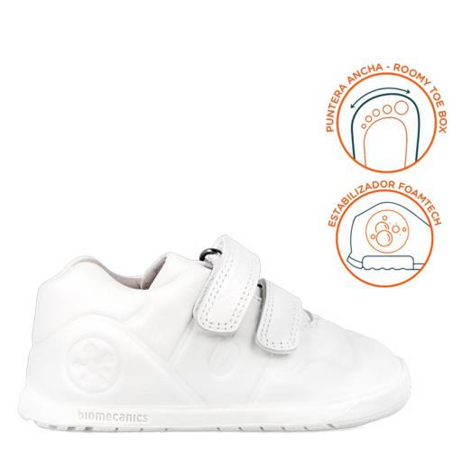 Deportiva para bebe unisex BIOMECANICS respetuso piel blanco [2]