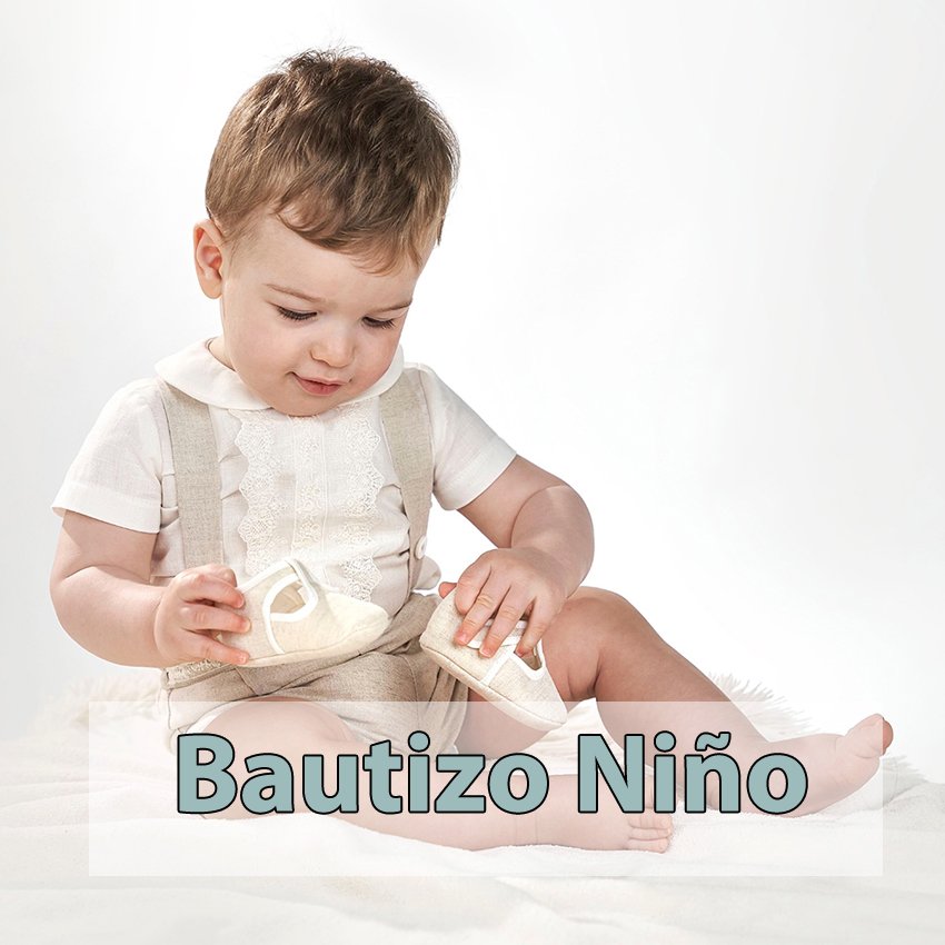 Ropa de Bautizo para niño