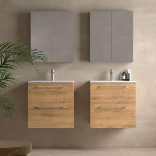 MUEBLE DE BAÑO CARMEN 2 CAJONES PROMO de AVILA DOS