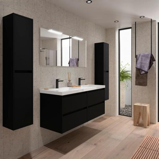 MUEBLE DE BAÑO NOJA 4 CAJONES 2 SENOS 140 CM de SALGAR [1]