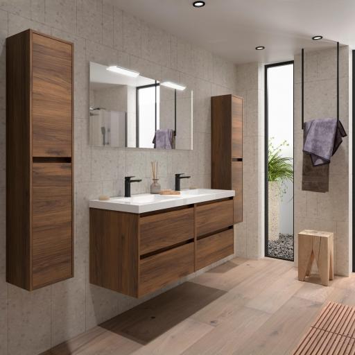 MUEBLE DE BAÑO NOJA 4 CAJONES 2 SENOS 140 CM de SALGAR